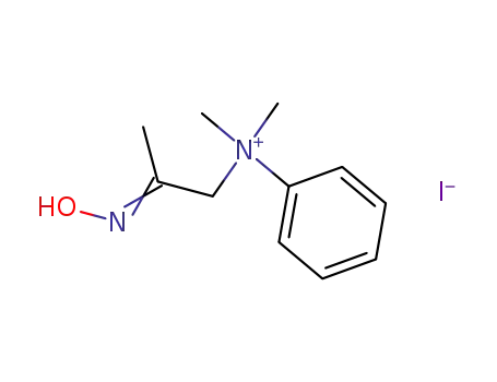 Dimethyl-phenyl-ammonium-acetoxim-iodid