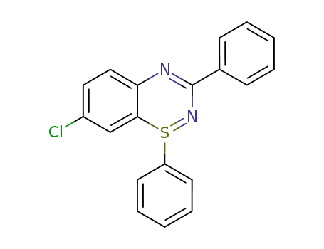 7-chloro-1,3-diphenyl-1λ<sup>4</sup>,2,4-benzothiadiazine
