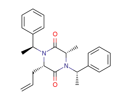 (3S,6S)-3-methyl-6-(prop-2-enyl)-1,4-di-<(S)-1-phenylethyl>piperazine-2,5-dione