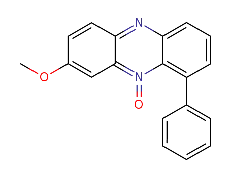Molecular Structure of 109691-90-9 (8-methoxy-1-phenyl-phenazine 10-oxide)