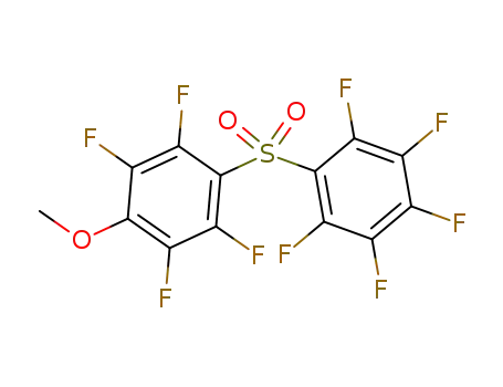 tetrafluoro-4-methoxyphenylpentafluoro-phenylsulfone
