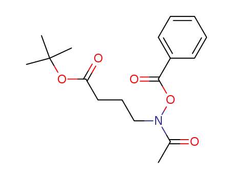 Butanoic acid, 4-[acetyl(benzoyloxy)amino]-, 1,1-dimethylethyl ester