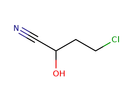 Molecular Structure of 55980-87-5 (Butanenitrile, 4-chloro-2-hydroxy-)