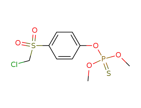 thiophosphoric acid <i>O</i>-(4-chloromethanesulfonyl-phenyl ester)-<i>O</i>',<i>O</i>''-dimethyl ester