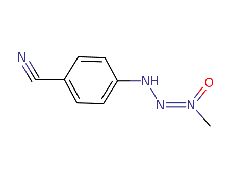 Benzonitrile, 4-(3-oxido-3-methyl-2-triazenyl)-