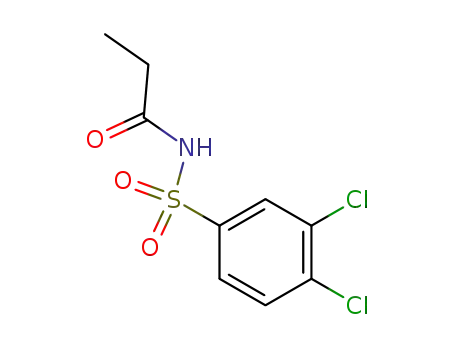 (3,4-dichloro-benzenesulfonyl)-propionyl-amine