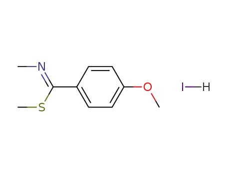 4-Methoxy-N-methyl-thiobenzimidic acid methyl ester; hydriodide