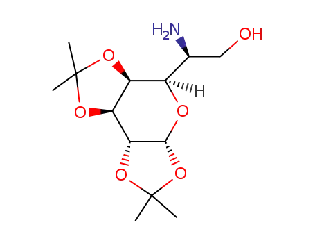 (S)-2-Amino-2-((3aR,5R,5aS,8aS,8bR)-2,2,7,7-tetramethyl-tetrahydro-bis[1,3]dioxolo[4,5-b;4',5'-d]pyran-5-yl)-ethanol