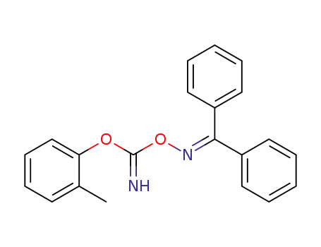 O-(o-Tolyloxy-carbimidoyl)-benzophenonoxim