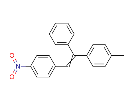 1-Phenyl-1-<p-tolyl>-2-<4-nitro-phenyl>-aethen