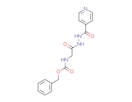 <i>N</i>-(<i>N</i>-benzyloxycarbonyl-glycyl)-<i>N</i>'-isonicotinoyl hydrazine