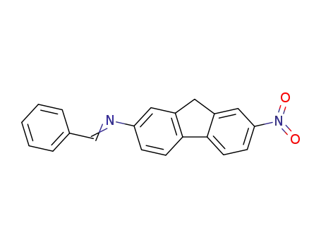 Molecular Structure of 6954-72-9 (7-nitro-N-[(E)-phenylmethylidene]-9H-fluoren-2-amine)