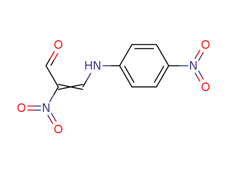2-nitro-3-(4-nitro-anilino)-acrylaldehyde
