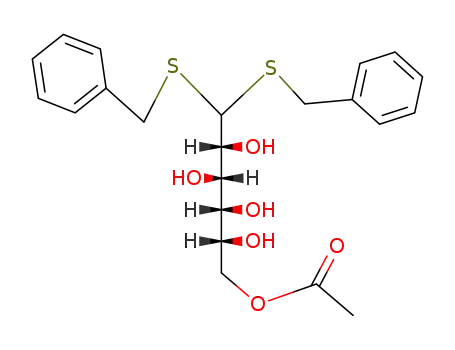 <i>O</i><sup>6</sup>-Acetyl-L-glucose-dibenzyldithioacetal