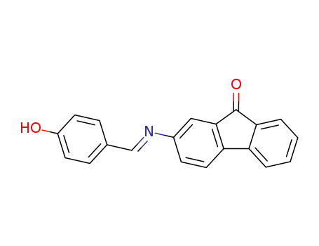 2-(4-hydroxy-benzylidenamino)-fluoren-9-one
