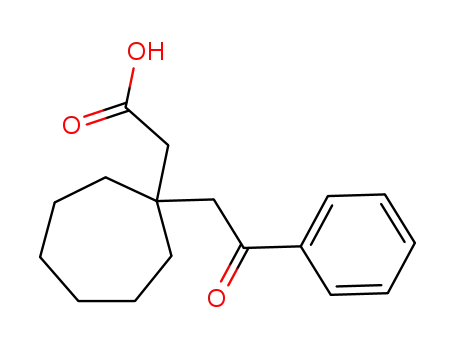 1-Carboxymethyl-1-phenacyl-cycloheptan