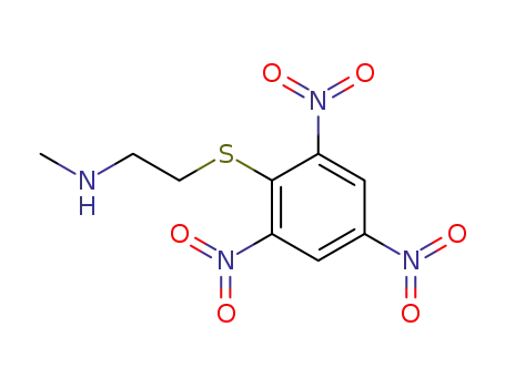 methyl-[2-(2,4,6-trinitro-phenylsulfanyl)-ethyl]-amine