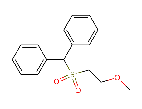 Benzhydryl-(2-methoxy-aethyl)-sulfon