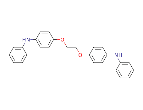 Molecular Structure of 17392-40-4 (Benzenamine, 4,4'-[1,2-ethanediylbis(oxy)]bis[N-phenyl-)