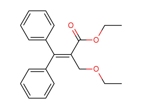 2-Propenoic acid, 2-(ethoxymethyl)-3,3-diphenyl-, ethyl ester