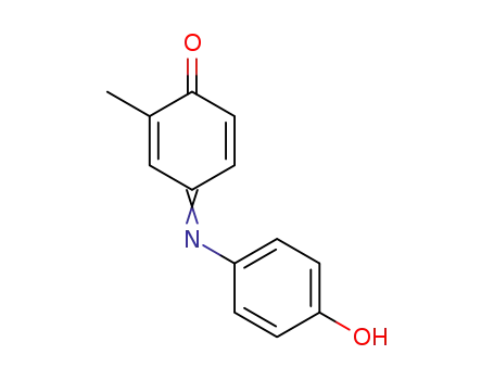 Molecular Structure of 30127-99-2 (methyl-[1,4]benzoquinone-4-(4-hydroxy-phenylimine))