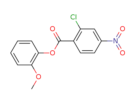 2-chloro-4-nitro-benzoic acid-(2-methoxy-phenyl ester)