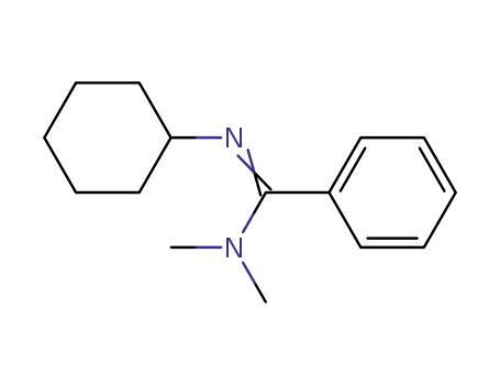 <i>N</i>'-cyclohexyl-<i>N</i>,<i>N</i>-dimethyl-benzamidine
