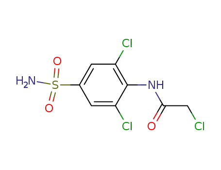3,5-dichloro-4-(2-chloro-acetylamino)-benzenesulfonic acid amide
