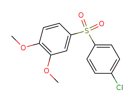 4-(4-chloro-benzenesulfonyl)-1,2-dimethoxy-benzene