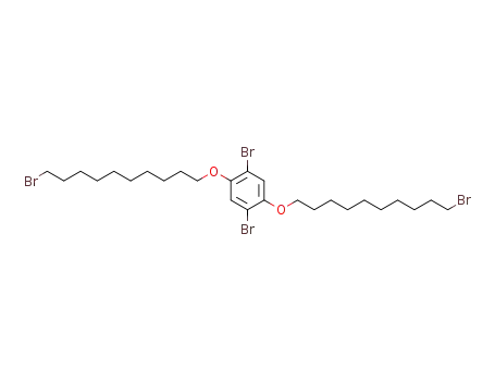 1,4-Bis-(10-bromdecyloxy)-2,5-dibrombenzol