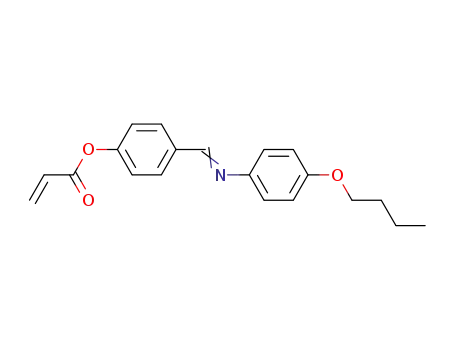 2-Propenoic acid, 4-[[(4-butoxyphenyl)imino]methyl]phenyl ester