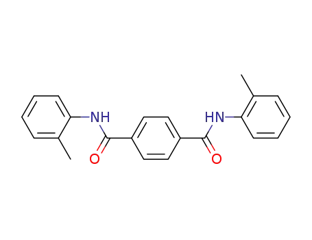 Molecular Structure of 6957-84-2 (1,4-Benzenedicarboxamide,N1,N4-bis(2-methylphenyl)-)