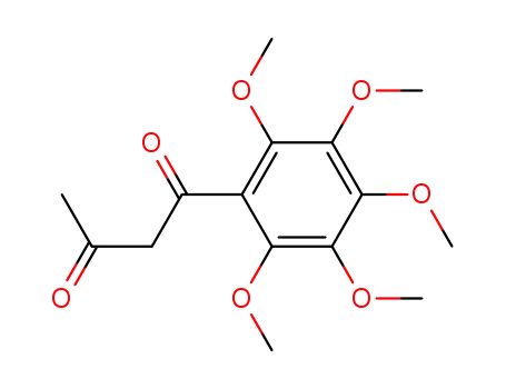 1,3-Butanedione, 1-(pentamethoxyphenyl)-
