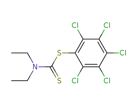 N,N-Diaethyl-thiocarbaminsaeure-<pentachlor-thiophenylester>