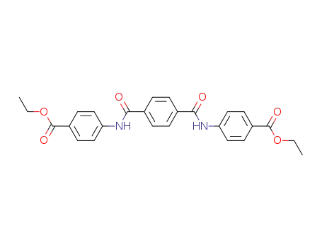 Molecular Structure of 24806-39-1 (Benzoic acid,4,4'-[1,4-phenylenebis(carbonylimino)]bis-, diethyl ester (9CI))