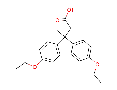 3,3-bis-(4-ethoxy-phenyl)-butyric acid