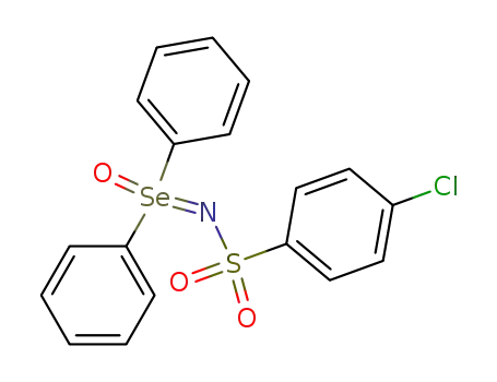 N-p-Chlorbenzolsulfonyl-Se,Se-diphenylselenoximin
