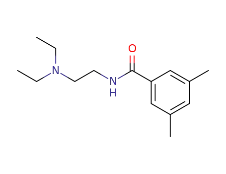 3,5-dimethyl-benzoic acid-(2-diethylamino-ethylamide)