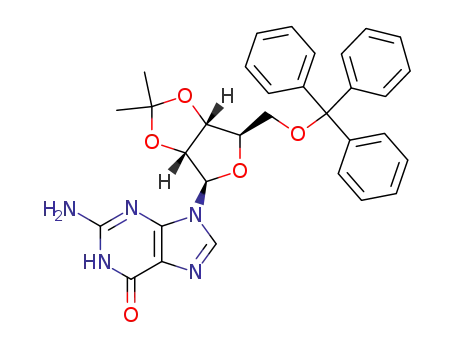 <i>O</i><sup>2'<sub>,<i>O</i></sub>3'<sub>-isopropylidene-<i>O</i></sub>5'</sup>-trityl-guanosine