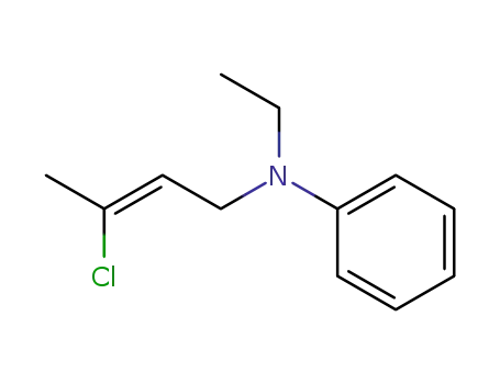 <i>N</i>-ethyl-<i>N</i>-(3-chloro-but-2-enyl)-aniline