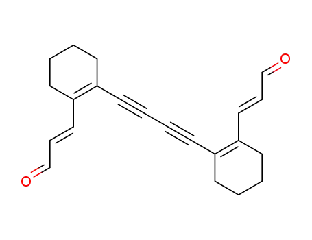 (E)-3-(2-{4-[2-((E)-3-Oxo-propenyl)-cyclohex-1-enyl]-buta-1,3-diynyl}-cyclohex-1-enyl)-propenal