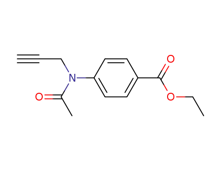 4-(acetyl-prop-2-ynyl-amino)-benzoic acid ethyl ester