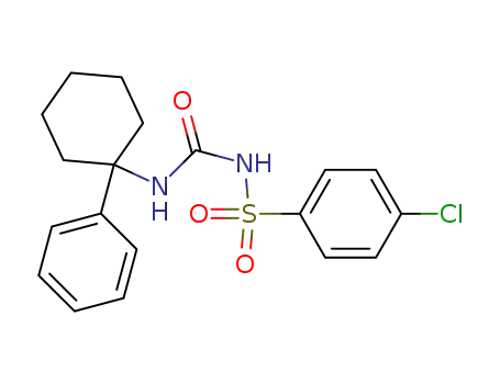 N-<4-Chlor-benzolsulfonyl>-N'-<1-phenyl-cyclohexyl>-harnstoff