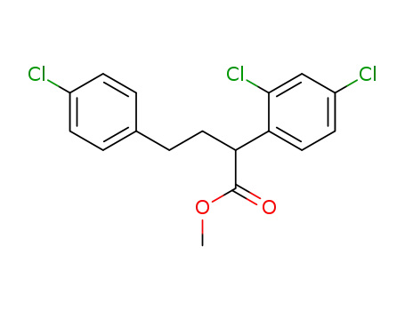 Benzenebutanoic acid, 4-chloro-a-(2,4-dichlorophenyl)-, methyl ester