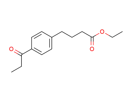 Benzenebutanoic acid, 4-(1-oxopropyl)-, ethyl ester