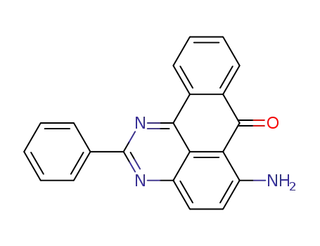 6-amino-2-phenyl-benzo[<i>e</i>]perimidin-7-one