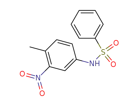 Molecular Structure of 481068-15-9 (benzenesulfonic acid-(4-methyl-3-nitro-anilide))