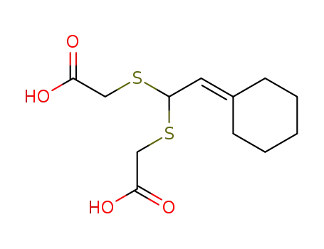 Acetic acid, [[1-[(carboxymethyl)thio]-2-cyclohexylideneethyl]thio]-
