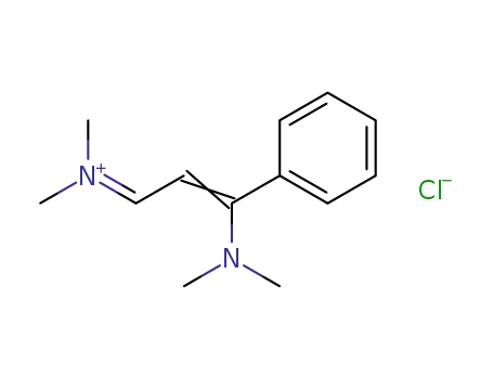 (γ-dimethylamino-cinnamylidene)-dimethyl-ammonium; chloride