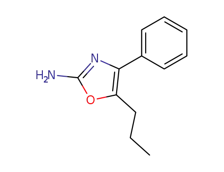 Molecular Structure of 100134-51-8 (4-phenyl-5-propyl-oxazol-2-ylamine)
